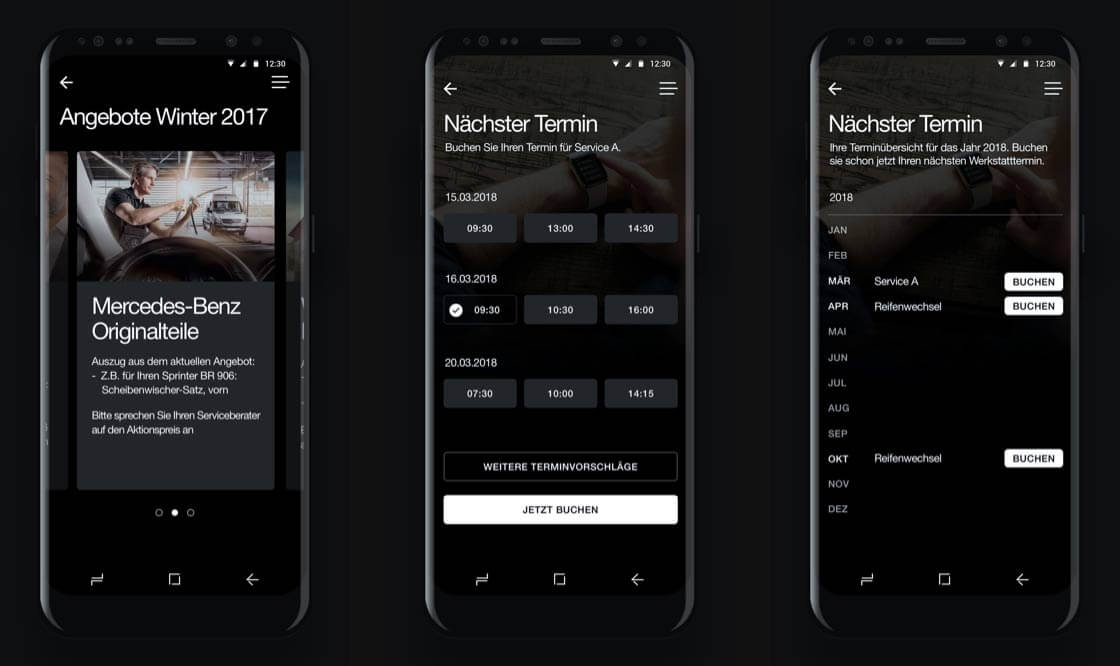  Referenz - Mercedes-Benz Vans - Service-App-Prototyp